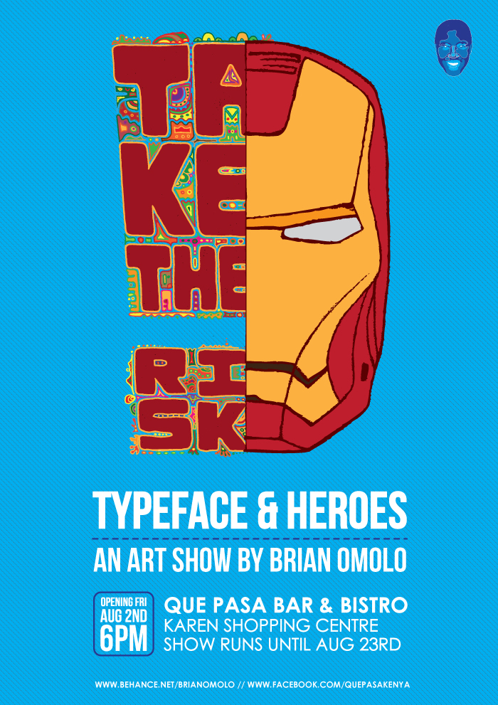 TYPEFACE & HEROES OPENING AT THE QPASA BAR & BISTRO ON THE 2ND OF AUGUST